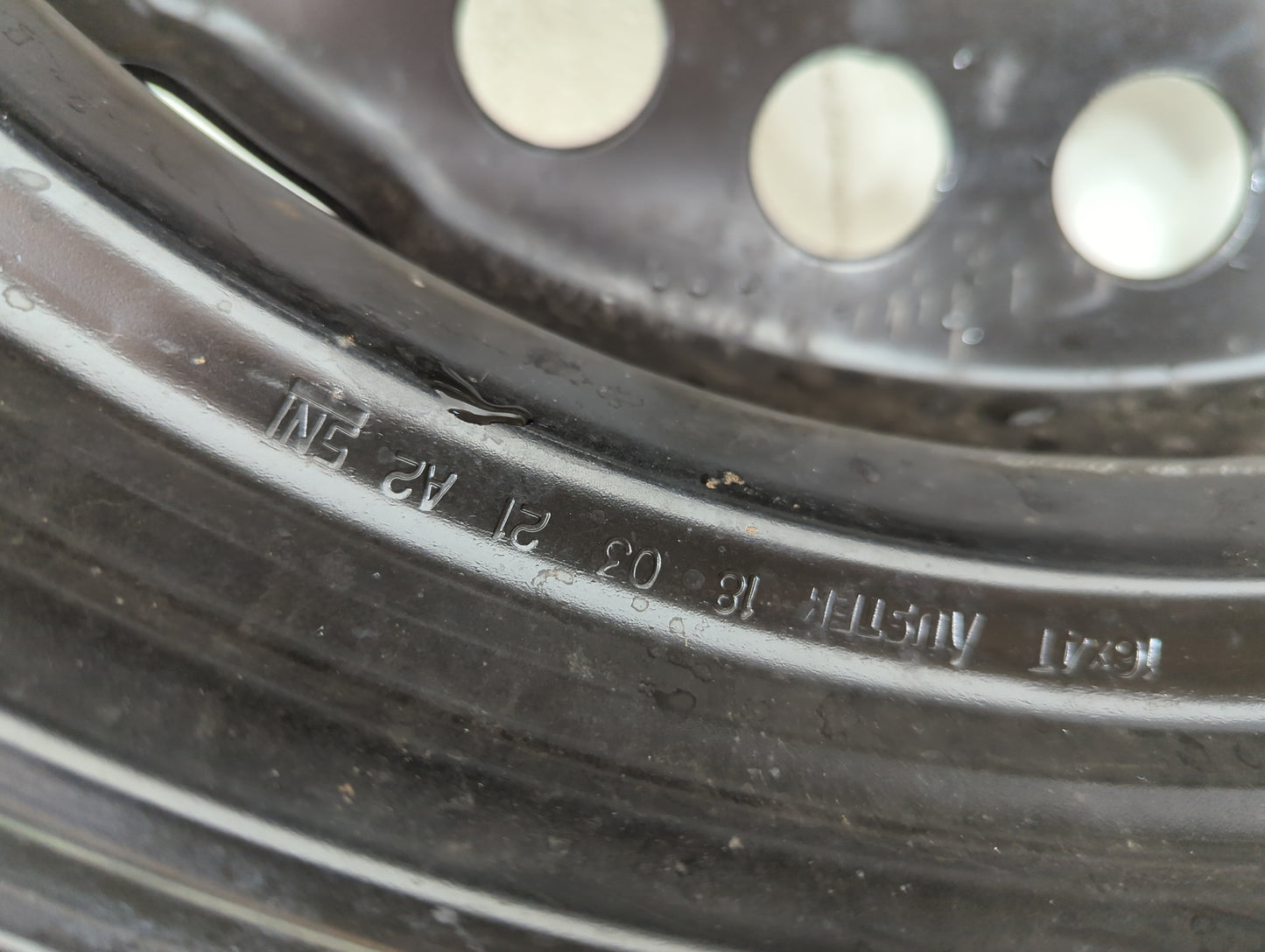 2013-2022 Chevrolet Trax Spare Donut Tire Wheel Rim Oem 1159218 - Oemusedautoparts1.com