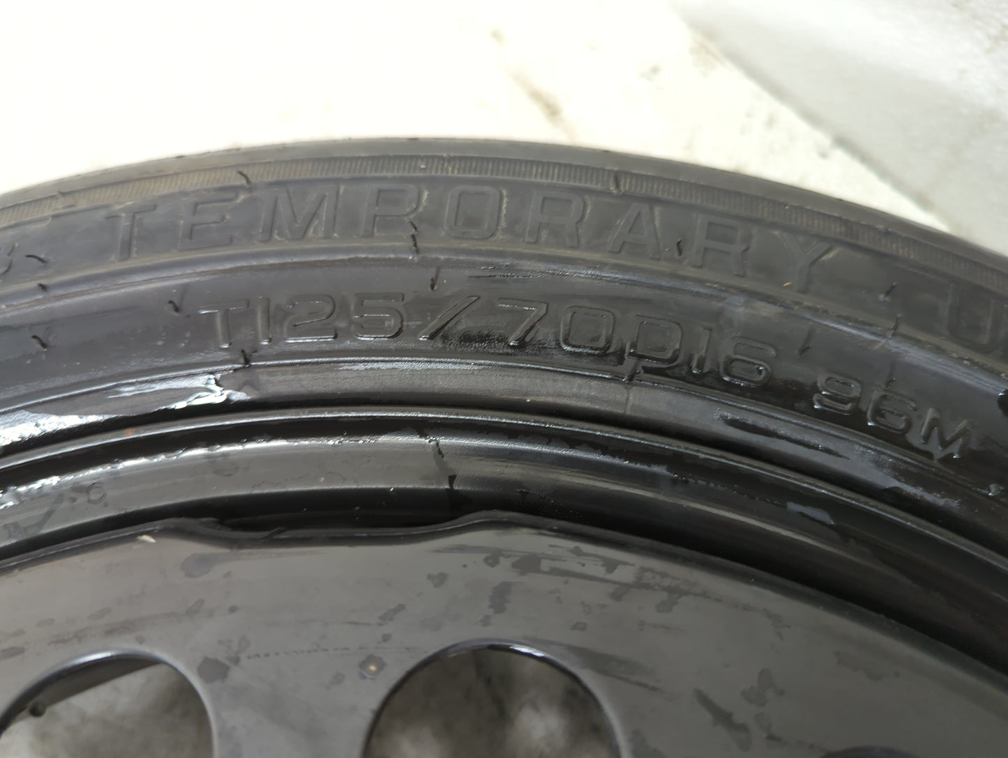 2013-2022 Chevrolet Trax Spare Donut Tire Wheel Rim Oem 1159218 - Oemusedautoparts1.com