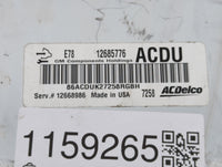 2017-2021 Chevrolet Trax PCM Engine Control Computer ECU ECM PCU OEM P/N:12685776 Fits Fits 2017 2018 2019 2020 2021 OEM Use