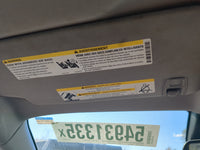 2017-2020 Chevrolet Trax Sun Visor Shade Replacement Driver Left Mirror Fits Fits 2017 2018 2019 2020 OEM Used Auto Parts - 