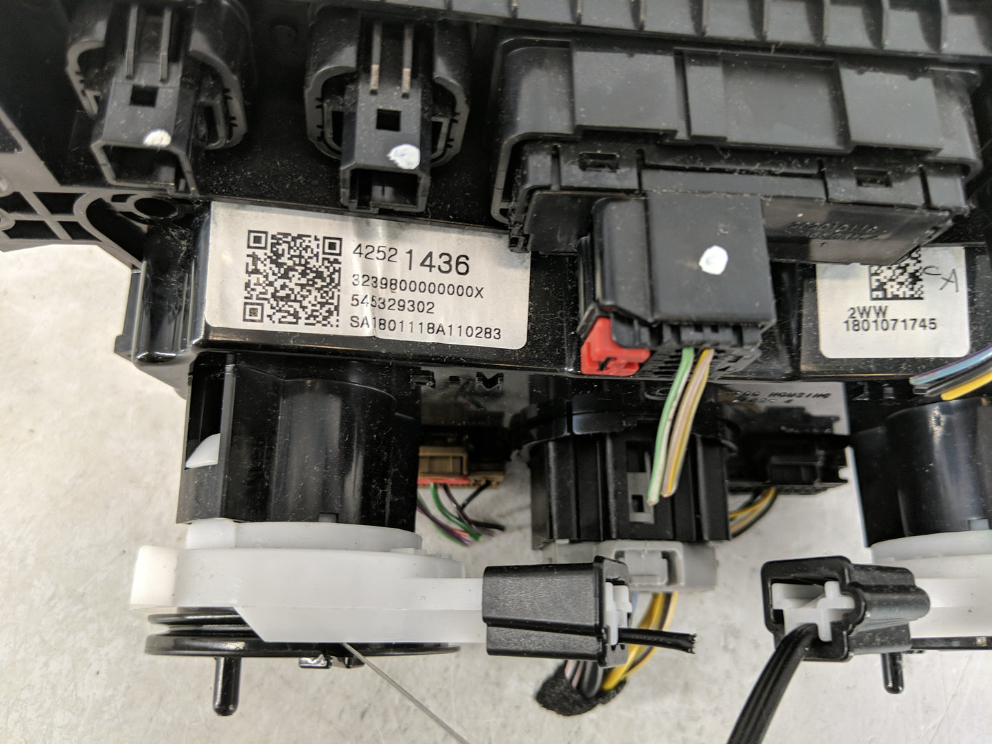 2017-2021 Chevrolet Trax Climate Control Module Temperature AC/Heater Replacement P/N:42521436 Fits Fits 2017 2018 2019 2020