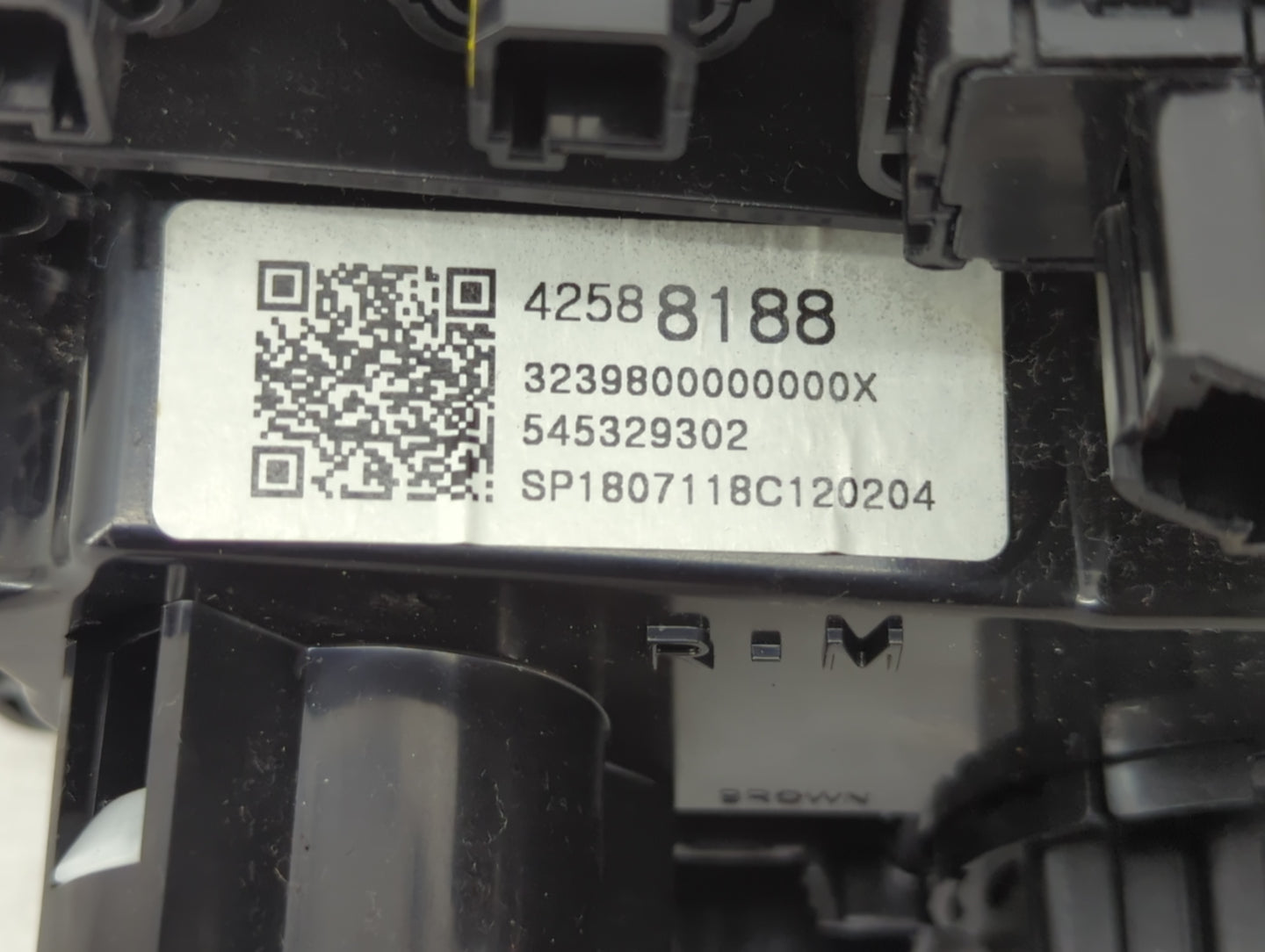 2017-2021 Chevrolet Trax Climate Control Module Temperature AC/Heater Replacement P/N:42588188 Fits Fits 2017 2018 2019 2020
