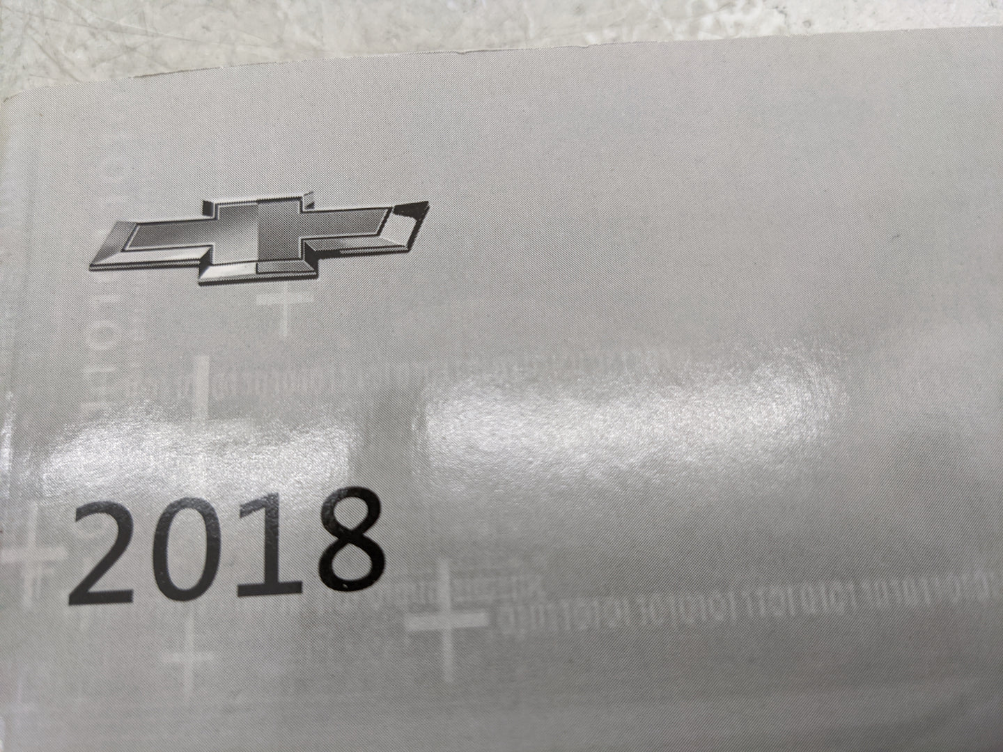 2018 Chevrolet Trax Owners Manual Book Guide P/N:84098807 OEM Used Auto Parts - Oemusedautoparts1.com