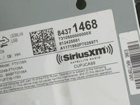 2018-2019 Chevrolet Trax Radio AM FM Cd Player Receiver Replacement P/N:84371468 Fits Fits 2018 2019 OEM Used Auto Parts - O