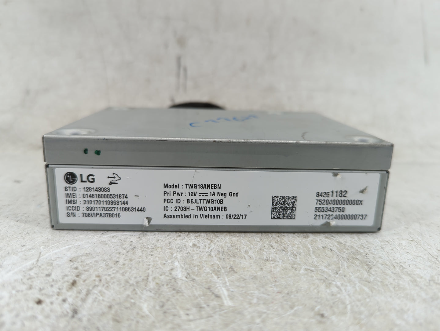 2018-2019 Chevrolet Trax Radio AM FM Cd Player Receiver Replacement P/N:84351182 Fits Fits 2018 2019 OEM Used Auto Parts - O
