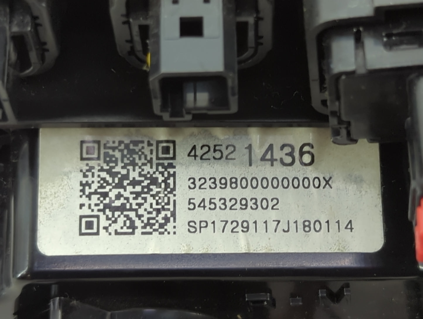 2017-2021 Chevrolet Trax Climate Control Module Temperature AC/Heater Replacement P/N:42521436 3239800000000X Fits OEM Used 