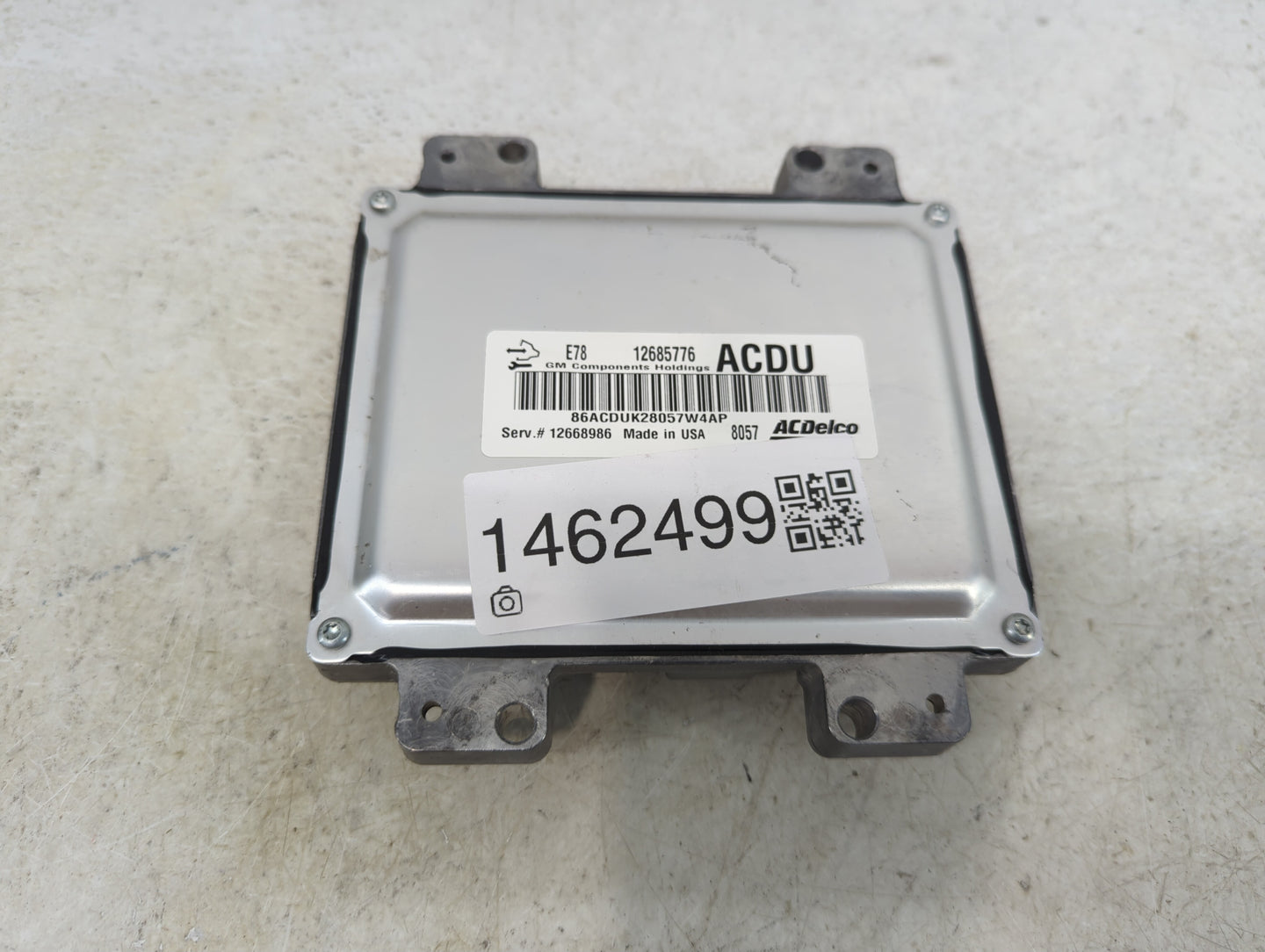 2017-2021 Chevrolet Trax PCM Engine Control Computer ECU ECM PCU OEM P/N:12685776 12668986 Fits Fits 2017 2018 2019 2020 202