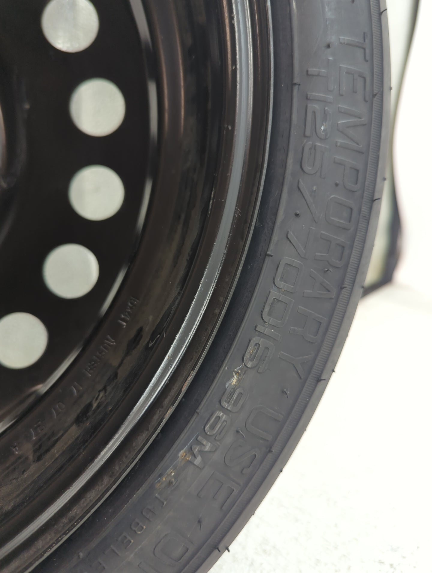 2013-2022 Chevrolet Trax Spare Donut Tire Wheel Rim Oem 1491161 - Oemusedautoparts1.com