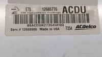 2017-2018 Chevrolet Trax PCM Engine Control Computer ECU ECM PCU OEM P/N:12668986 12695536, 12670309 Fits Fits 2017 2018 201