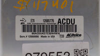 2017-2018 Chevrolet Trax PCM Engine Control Computer ECU ECM PCU OEM P/N:12668986 12695536, 12670309 Fits Fits 2017 2018 201