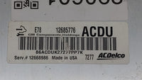 2017-2018 Chevrolet Trax PCM Engine Control Computer ECU ECM PCU OEM P/N:12668986 12695536, 12670309 Fits Fits 2017 2018 201