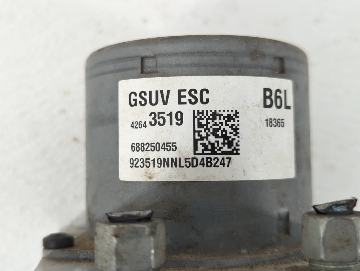 2017-2021 Chevrolet Trax Anti-Lock Brake ABS Pump Module Actuator OEM P/N:42520669 HS7A-12A650-ABB Fits OEM Used Auto Parts 