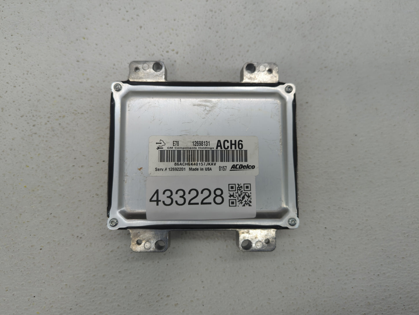 2017-2021 Chevrolet Trax PCM Engine Control Computer ECU ECM PCU OEM P/N:12668986 12670309 Fits Fits 2017 2018 2019 2020 202