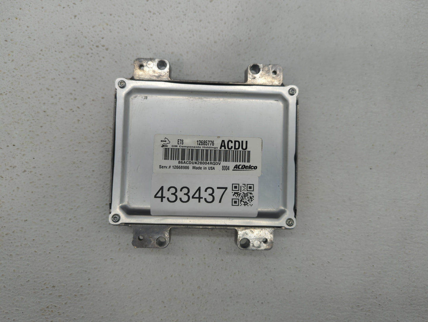 2017-2021 Chevrolet Trax PCM Engine Control Computer ECU ECM PCU OEM P/N:12668986 12670309 Fits Fits 2017 2018 2019 2020 202