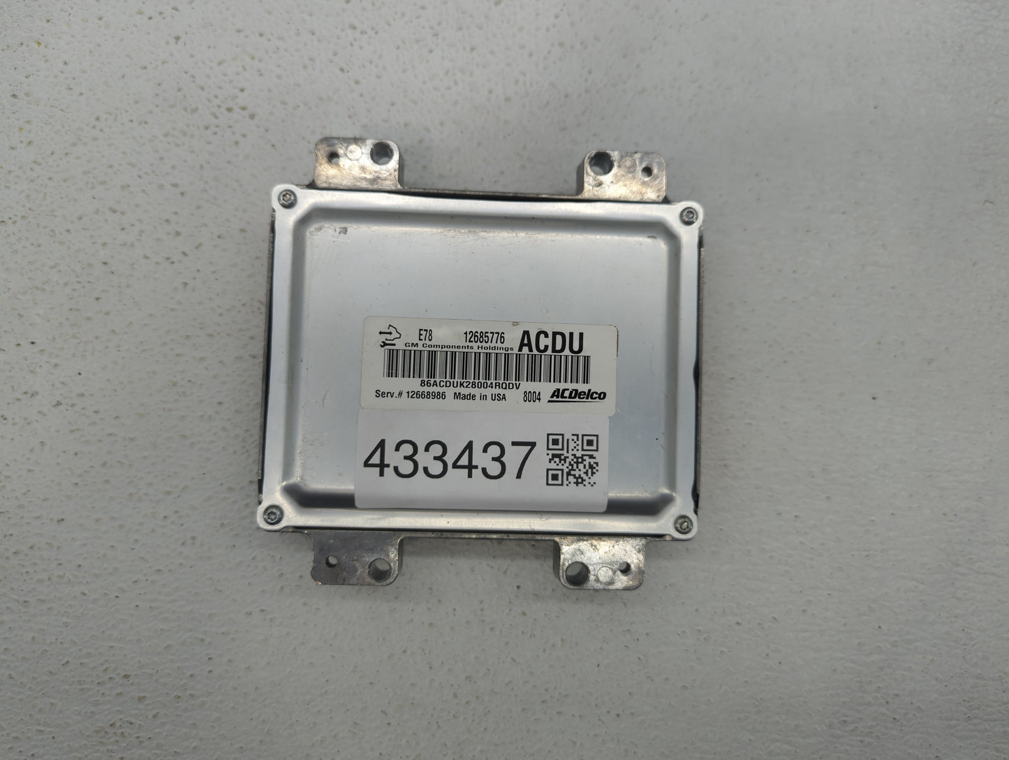 2017-2021 Chevrolet Trax PCM Engine Control Computer ECU ECM PCU OEM P/N:12668986 12670309 Fits Fits 2017 2018 2019 2020 202