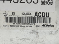 2017-2021 Chevrolet Trax PCM Engine Control Computer ECU ECM PCU OEM P/N:12668986 12670309 Fits Fits 2017 2018 2019 2020 202