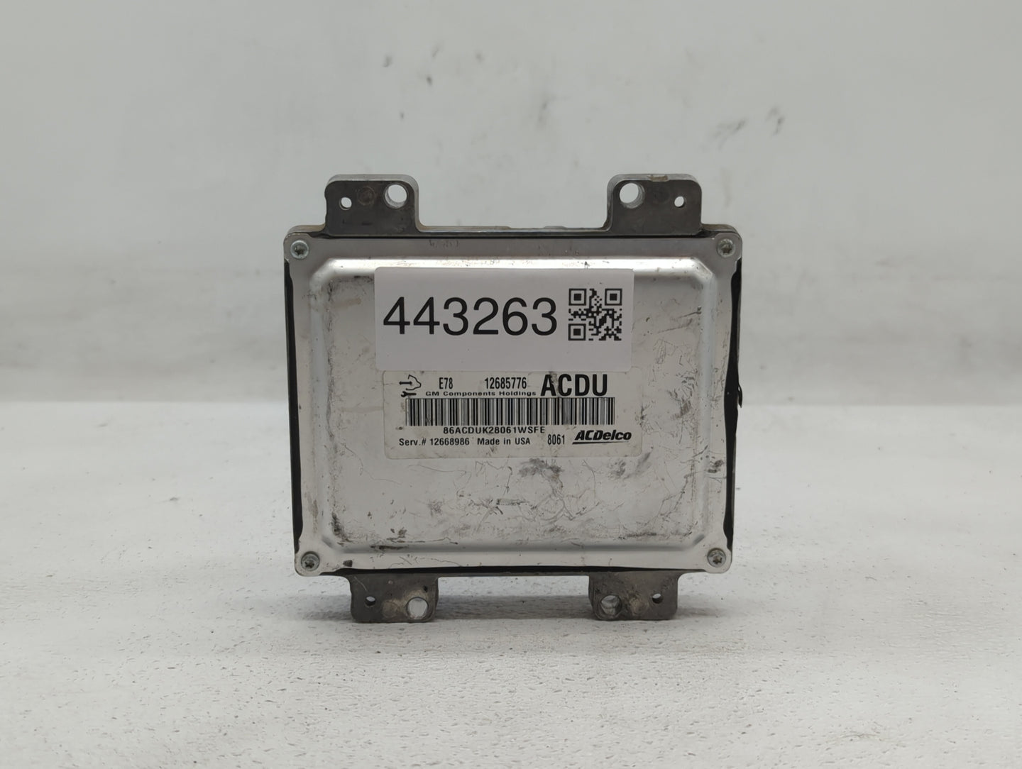 2017-2021 Chevrolet Trax PCM Engine Control Computer ECU ECM PCU OEM P/N:12668986 12670309 Fits Fits 2017 2018 2019 2020 202