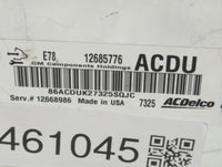 2017-2021 Chevrolet Trax PCM Engine Control Computer ECU ECM PCU OEM P/N: 12695536 Fits Fits 2017 2018 2019 2020 2021 OEM Us