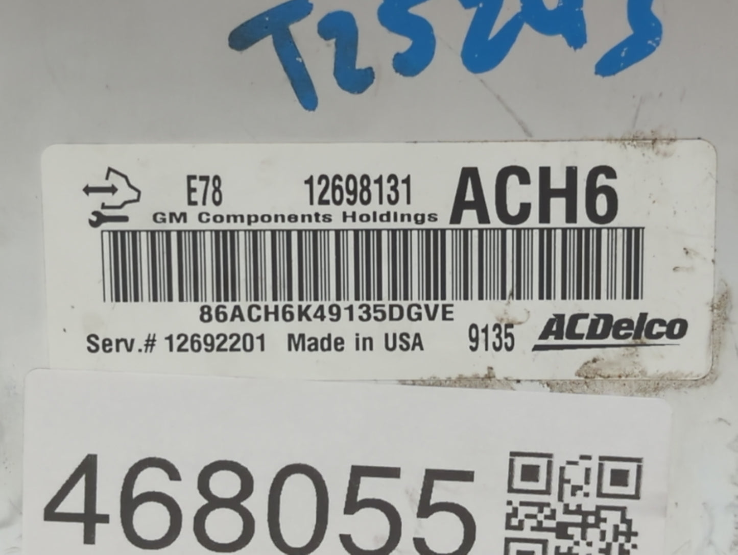 2017-2021 Chevrolet Trax PCM Engine Control Computer ECU ECM PCU OEM P/N:12692201 12698131 Fits Fits 2017 2018 2019 2020 202