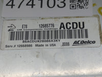 2017-2021 Chevrolet Trax PCM Engine Control Computer ECU ECM PCU OEM P/N:12668986 12685776 Fits Fits 2017 2018 2019 2020 202
