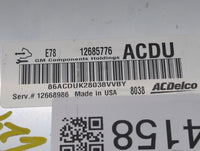 2017-2021 Chevrolet Trax PCM Engine Control Computer ECU ECM PCU OEM P/N:12668986 12685776 Fits Fits 2017 2018 2019 2020 202