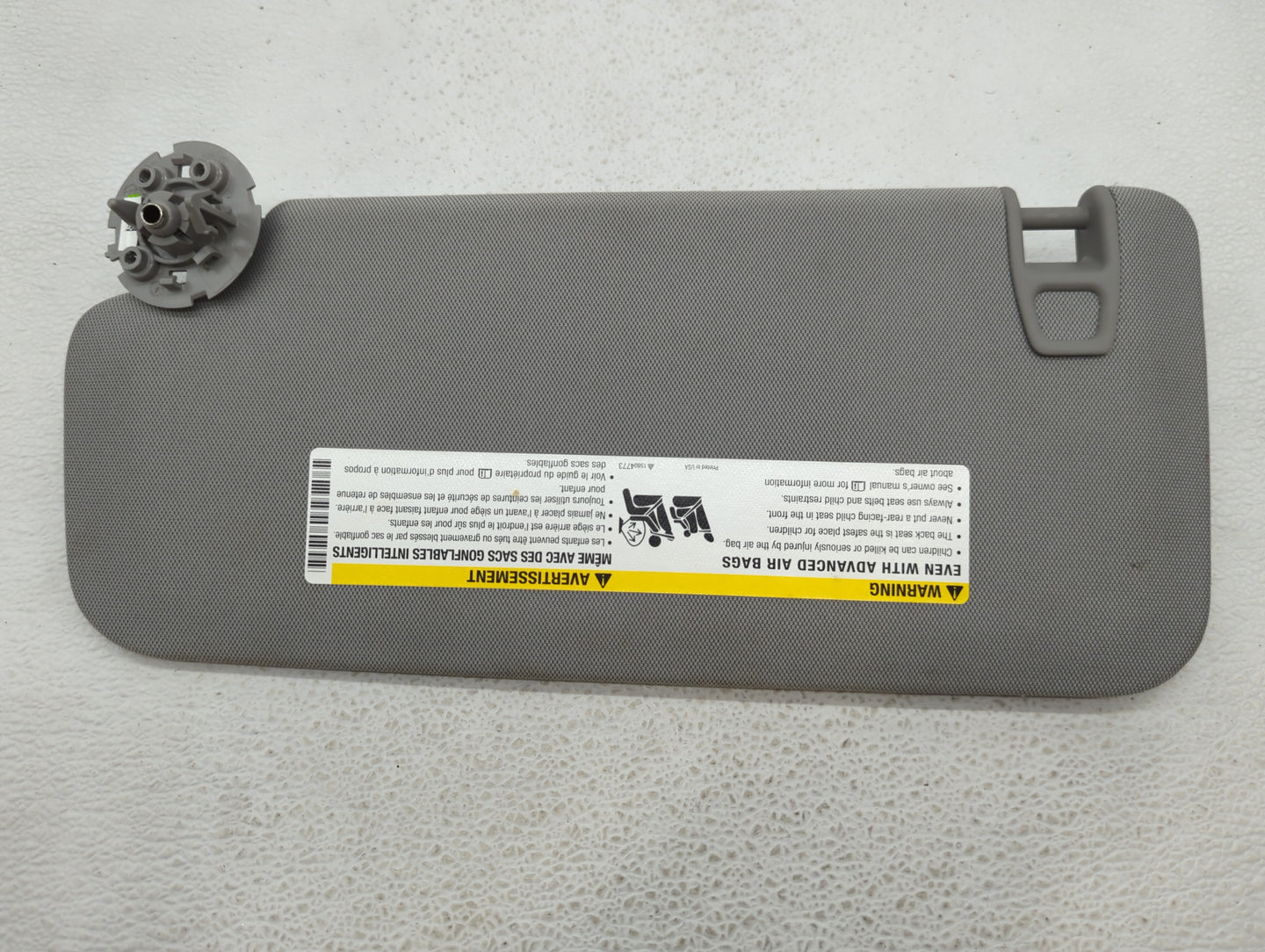 2017-2021 Chevrolet Trax Sun Visor Shade Replacement Passenger Right Mirror Fits Fits 2017 2018 2019 2020 2021 OEM Used Auto