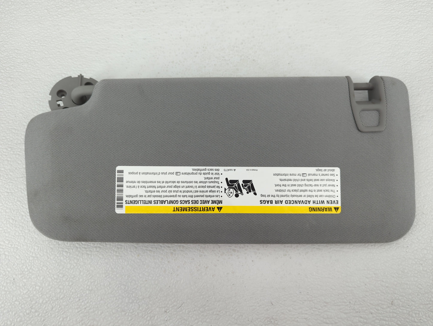 2017-2021 Chevrolet Trax Sun Visor Shade Replacement Passenger Right Mirror Fits Fits 2017 2018 2019 2020 2021 OEM Used Auto