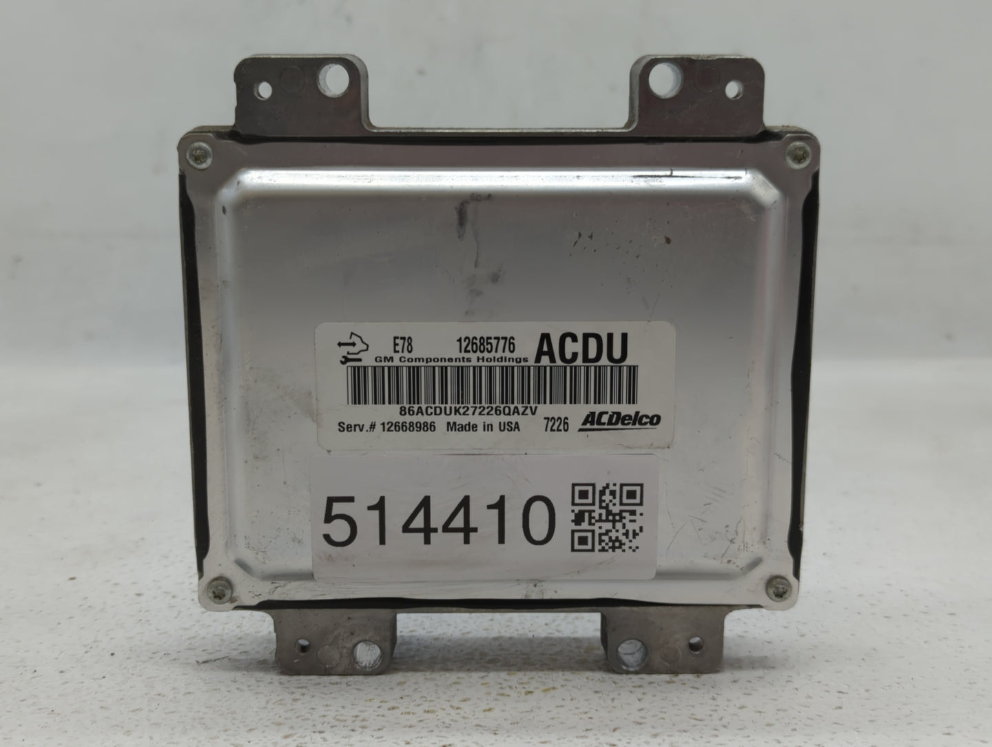 2017-2021 Chevrolet Trax PCM Engine Control Computer ECU ECM PCU OEM P/N:12668986 12685776 Fits Fits 2017 2018 2019 2020 202