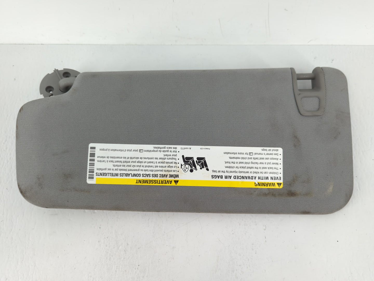 2017-2021 Chevrolet Trax Sun Visor Shade Replacement Passenger Right Mirror Fits Fits 2017 2018 2019 2020 2021 OEM Used Auto