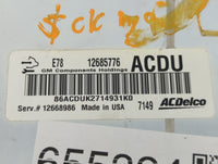 2017-2021 Chevrolet Trax PCM Engine Control Computer ECU ECM PCU OEM P/N:E78 12685776 Fits Fits 2017 2018 2019 2020 2021 OEM