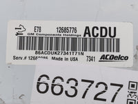 2017-2021 Chevrolet Trax PCM Engine Control Computer ECU ECM PCU OEM P/N:12660086 12685776 Fits Fits 2017 2018 2019 2020 202
