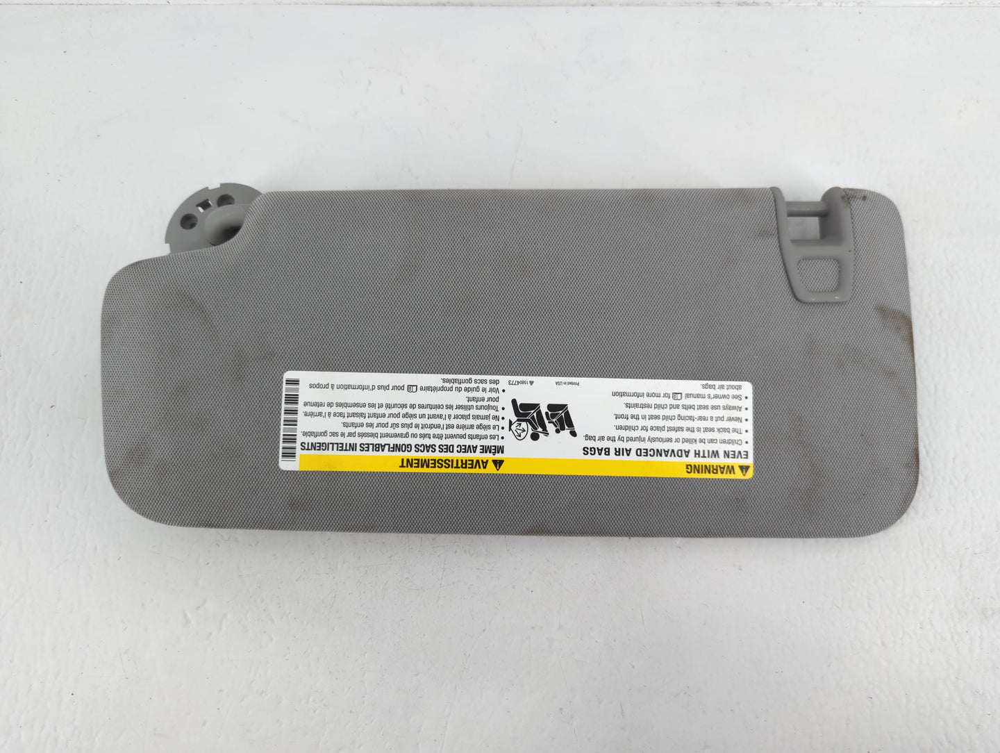 2017-2021 Chevrolet Trax Sun Visor Shade Replacement Passenger Right Mirror Fits Fits 2017 2018 2019 2020 2021 OEM Used Auto