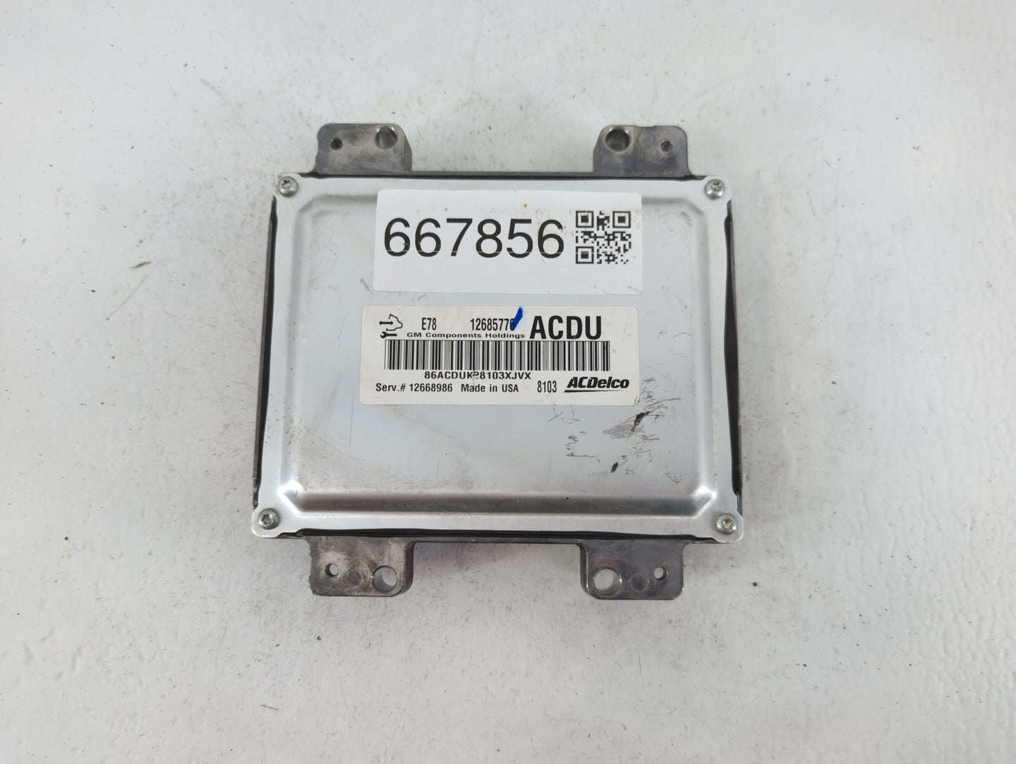 2017-2021 Chevrolet Trax PCM Engine Control Computer ECU ECM PCU OEM P/N:12668986 12685776 Fits Fits 2017 2018 2019 2020 202