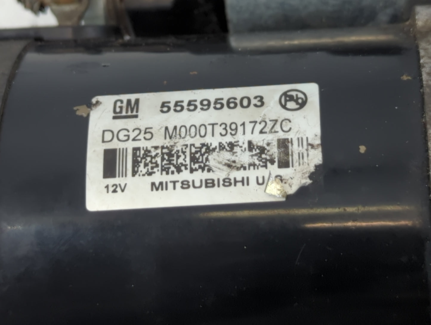 2013-2021 Chevrolet Trax Car Starter Motor Solenoid OEM P/N:GM 55595603 25194634 Fits OEM Used Auto Parts - Oemusedautoparts