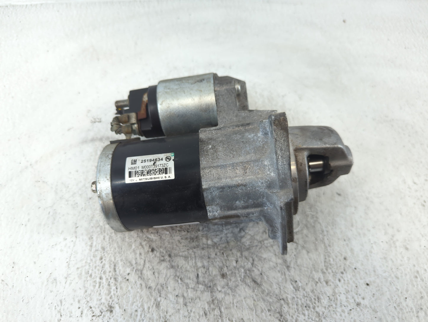 2013-2021 Chevrolet Trax Car Starter Motor Solenoid OEM P/N:M000T39173ZC 25194634 Fits OEM Used Auto Parts - Oemusedautopart