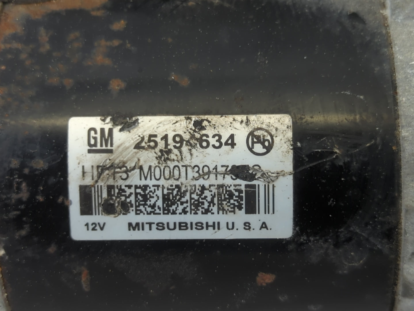 2013-2021 Chevrolet Trax Car Starter Motor Solenoid OEM P/N:25194634 Fits OEM Used Auto Parts - Oemusedautoparts1.com