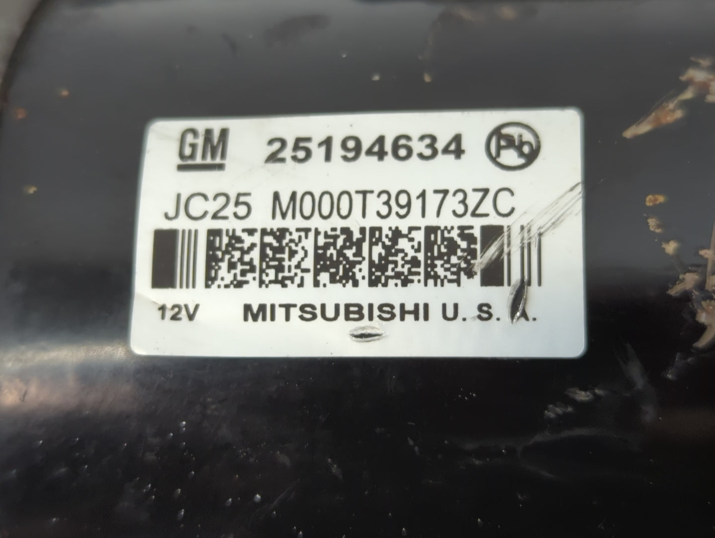 2013-2021 Chevrolet Trax Car Starter Motor Solenoid OEM P/N:25194634 Fits OEM Used Auto Parts - Oemusedautoparts1.com