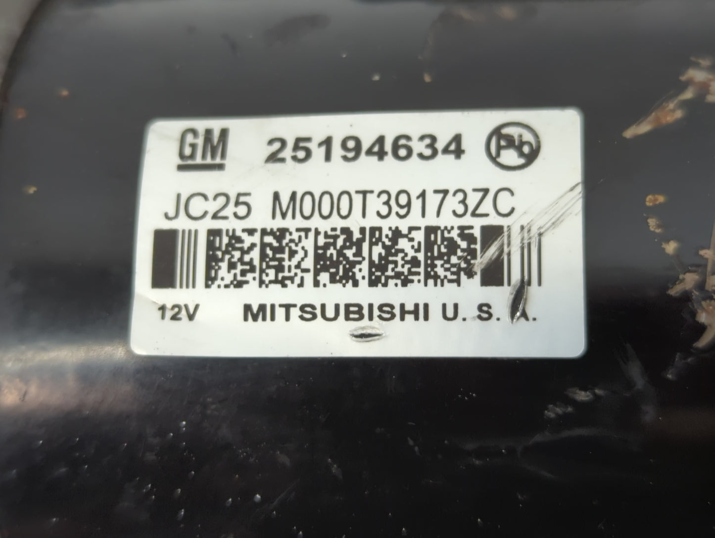 2013-2021 Chevrolet Trax Car Starter Motor Solenoid OEM P/N:25194634 Fits OEM Used Auto Parts - Oemusedautoparts1.com