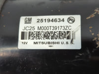 2013-2021 Chevrolet Trax Car Starter Motor Solenoid OEM P/N:25194634 Fits OEM Used Auto Parts - Oemusedautoparts1.com