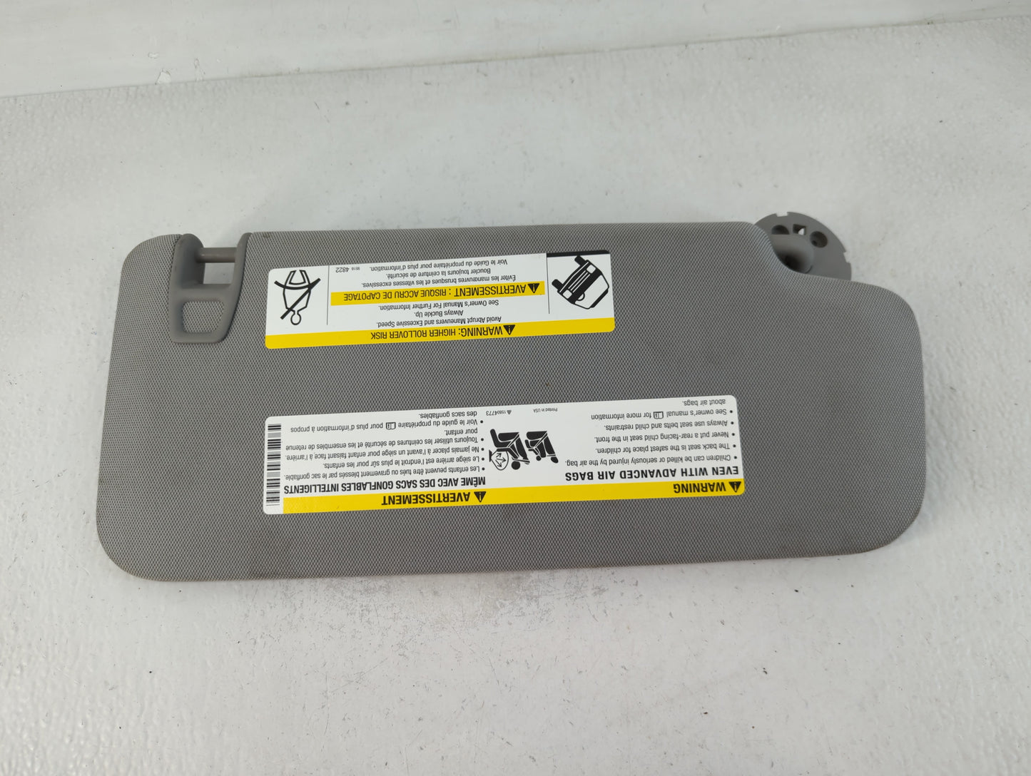 2017-2021 Chevrolet Trax Sun Visor Shade Replacement Driver Left Mirror Fits Fits 2017 2018 2019 2020 2021 OEM Used Auto Par