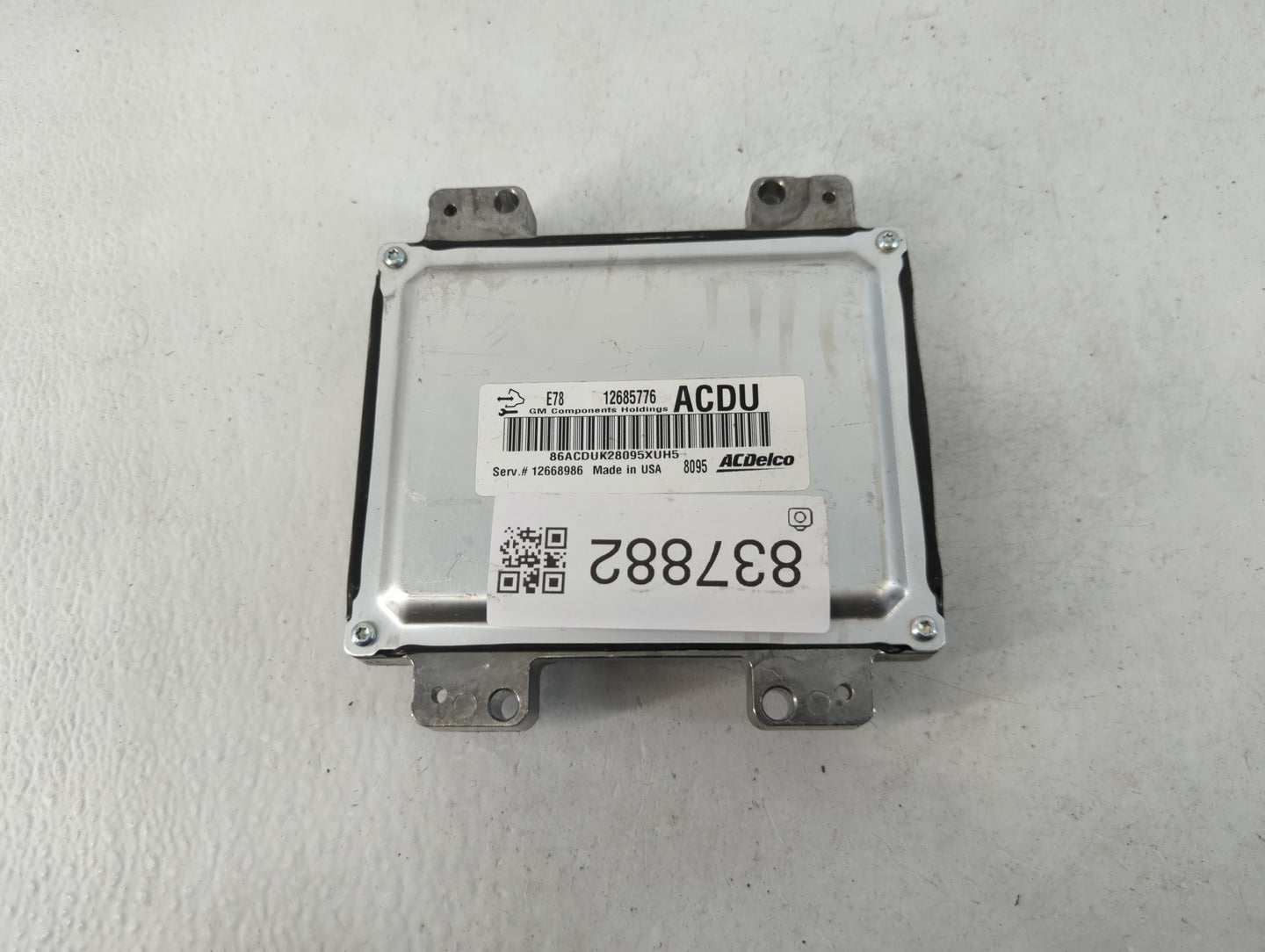 2017-2021 Chevrolet Trax PCM Engine Control Computer ECU ECM PCU OEM P/N:E78 12685776 12685776 Fits Fits 2017 2018 2019 2020