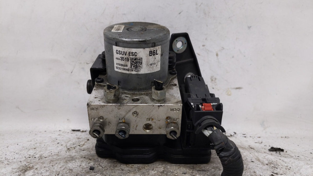 2017-2020 Chevrolet Trax Anti-Lock Brake ABS Pump Module Actuator OEM P/N:42643519 Fits Fits 2017 2018 2019 2020 OEM Used Au