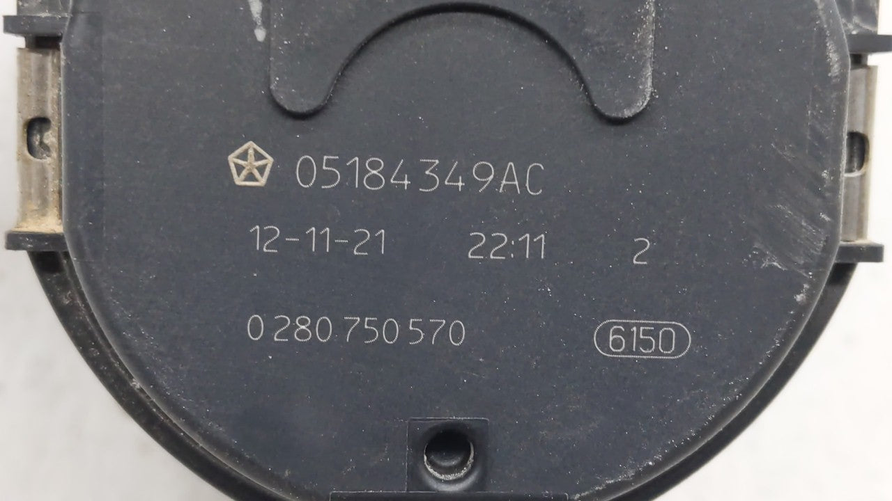 2011-2017 Chrysler 200 Throttle Body P/N:05184349AE 05184349AC Fits Fits 2011 2012 2013 2014 2015 2016 2017 2018 2019 OEM Us