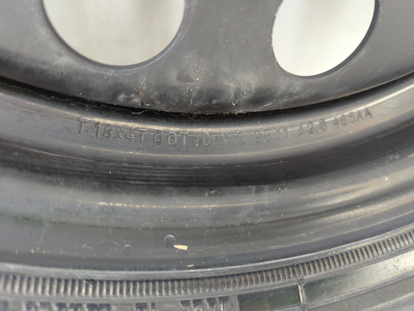 2005-2022 Chrysler 300 Spare Donut Tire Wheel Rim Oem - Oemusedautoparts1.com