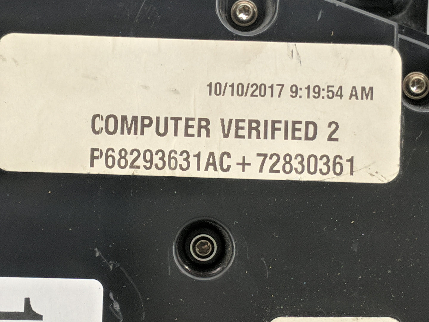 2017-2022 Chrysler 300 Climate Control Module Temperature AC/Heater Replacement P/N:P68293631AC 68293631AC Fits OEM Used Aut
