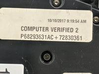 2017-2022 Chrysler 300 Climate Control Module Temperature AC/Heater Replacement P/N:P68293631AC 68293631AC Fits OEM Used Aut