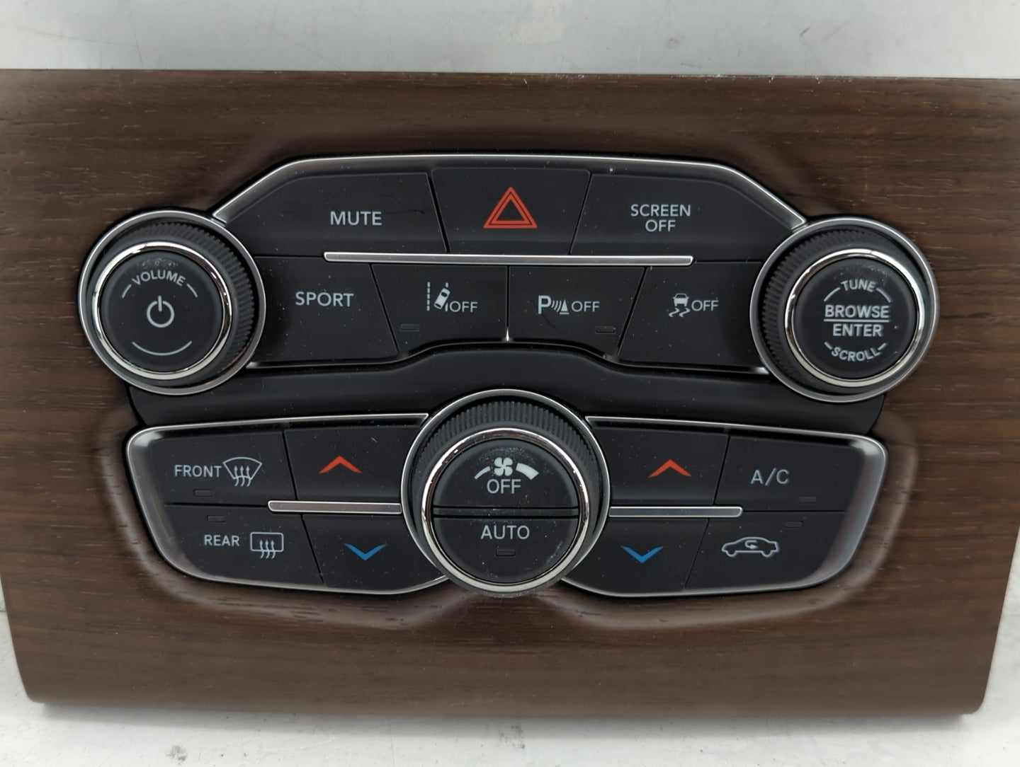 2017-2022 Chrysler 300 Climate Control Module Temperature AC/Heater Replacement P/N:P68293634AC 53300285 Fits OEM Used Auto 