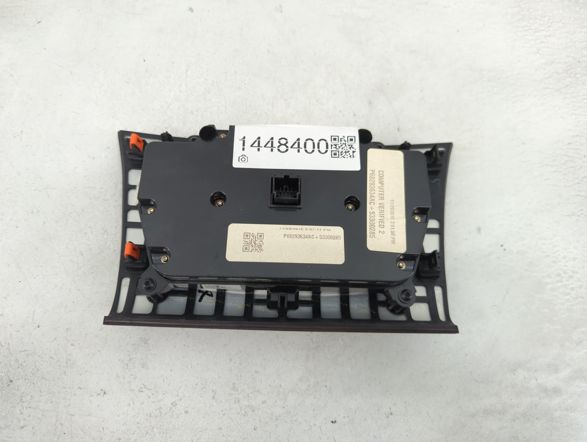 2017-2022 Chrysler 300 Climate Control Module Temperature AC/Heater Replacement P/N:P68293634AC 53300285 Fits OEM Used Auto 