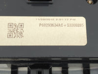 2017-2022 Chrysler 300 Climate Control Module Temperature AC/Heater Replacement P/N:P68293634AC 53300285 Fits OEM Used Auto 
