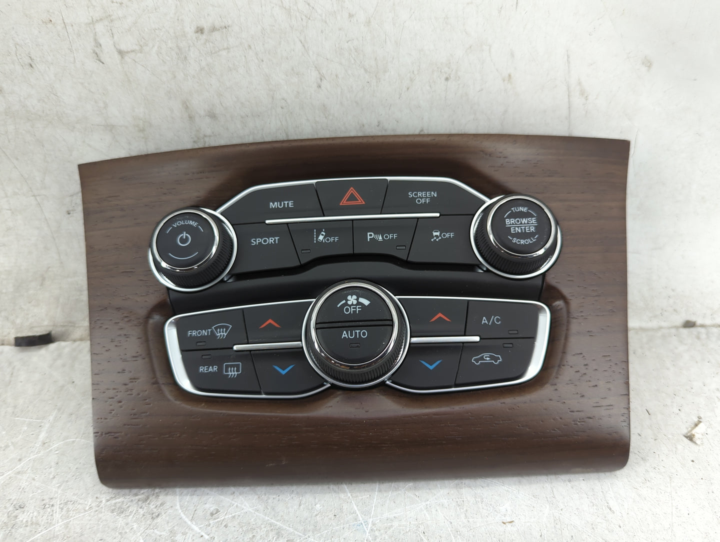 2017-2022 Chrysler 300 Climate Control Module Temperature AC/Heater Replacement P/N:P68293635AC 53221324 Fits OEM Used Auto 